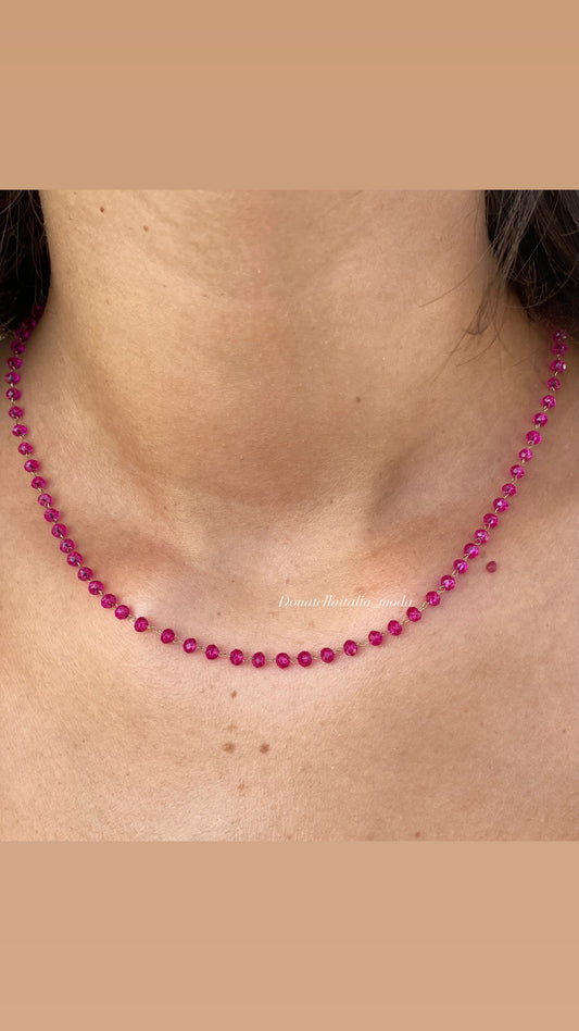 Collier Fucsia